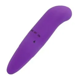 Vibrador Ponto G 11 Cm Toque Aveludado Lilás