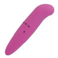 Vibrador Ponto G 11 Cm Toque Aveludado Rosa
