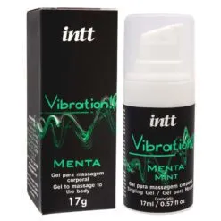 Vibration Menta Gel Excitante Beijável 17 GR Intt